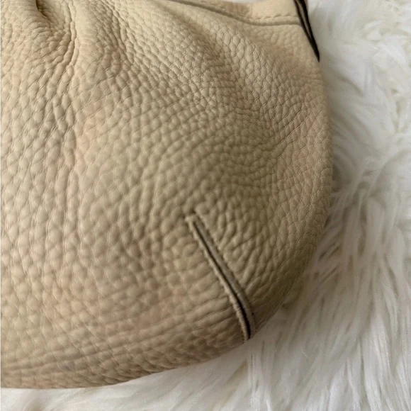 Coach Cream Leather Hobo Bag# F 13730 - Picture 13 of 15
